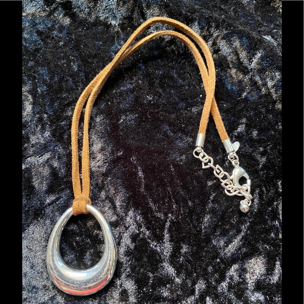 Premier Designs “More Imagination” brown necklace